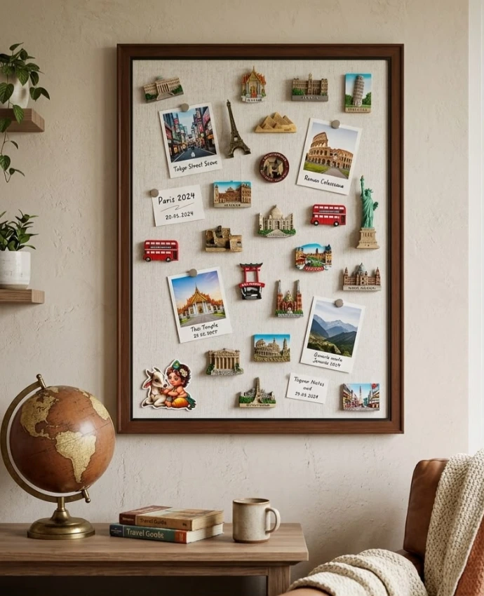 Classic 22x30 inch Musafir Kahani magnetic travel board