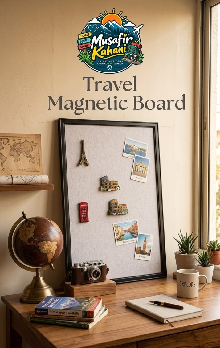 Musafir Kahani Travel Magnetic Board